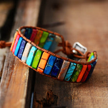 Cargar imagen en el visor de la galería, AUTENTICA PULSERA DE CHACRAS
