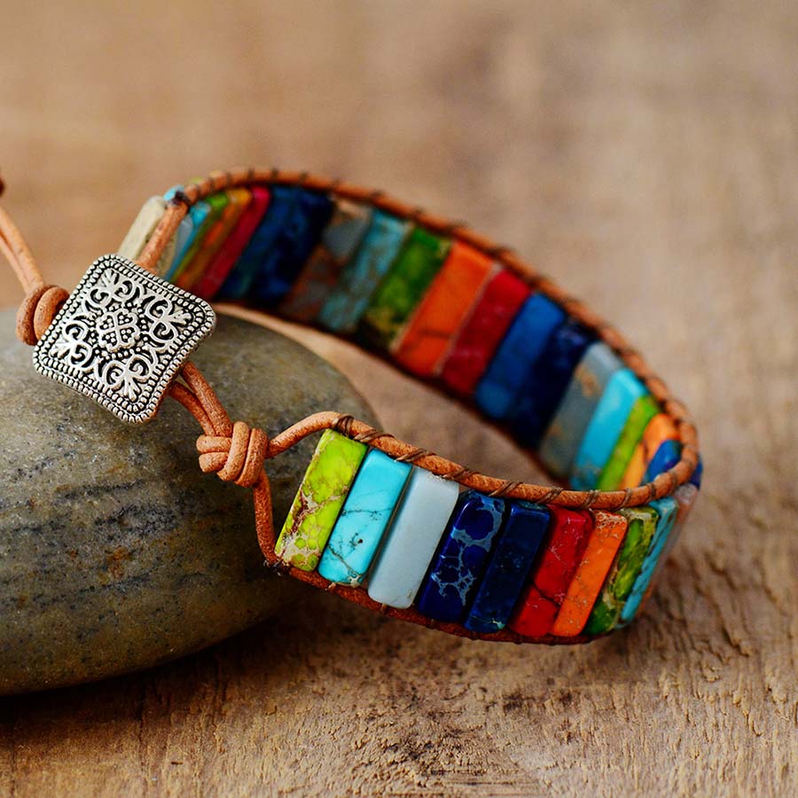 AUTENTICA PULSERA DE CHACRAS